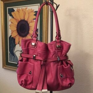 B Makowsky Elegant Pink Handbag